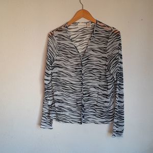 CHRISTIE &JILL blouse size L